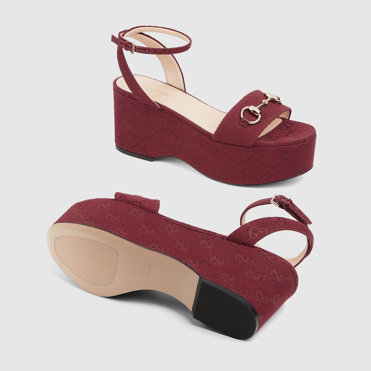 Gucci Women’s Horsebit flatform sandal - Image 2